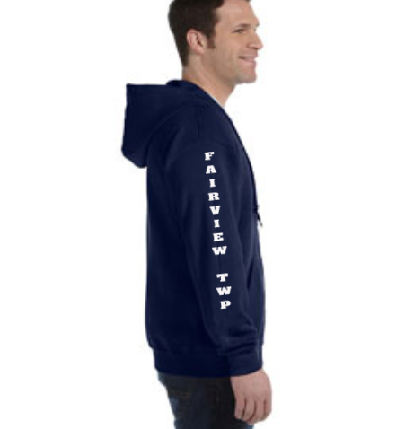 Fairview TWP Heavy Blend Full Zip Hooded Sweatshirt