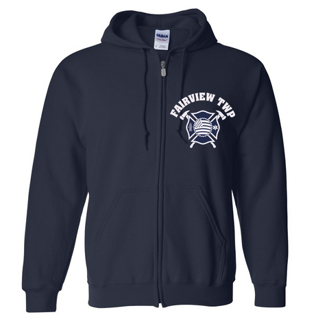 Fairview TWP Heavy Blend Full Zip Hooded Sweatshirt