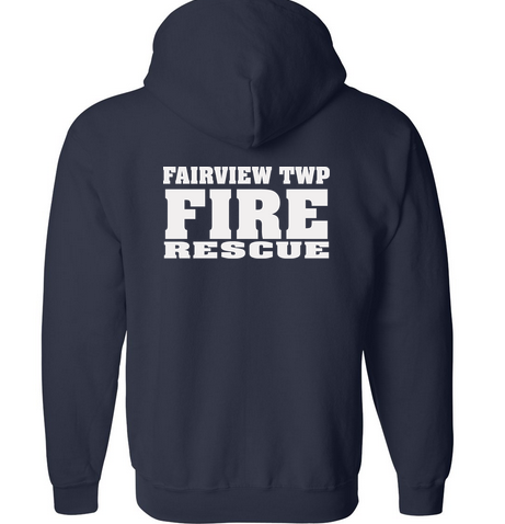 Fairview TWP Heavy Blend Full Zip Hooded Sweatshirt