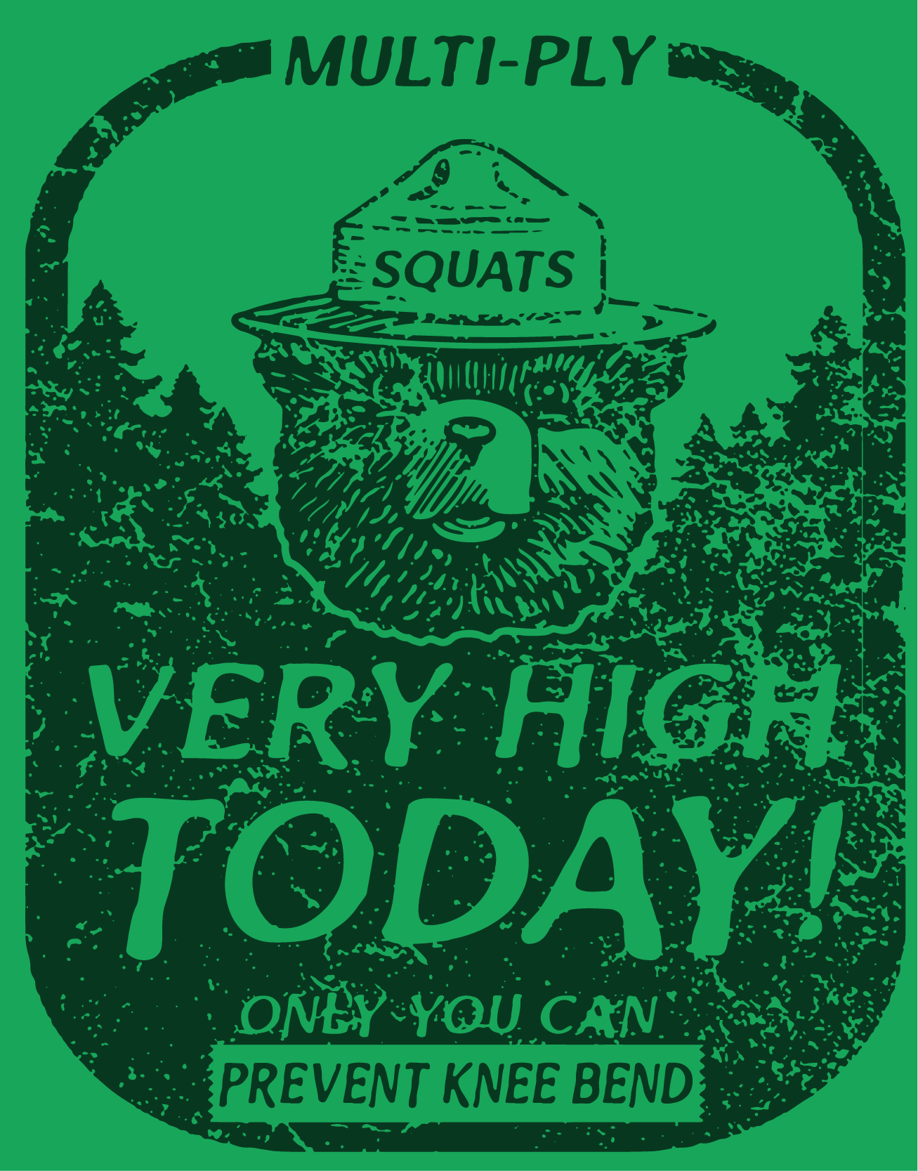 Multi-Ply High Squats Tee